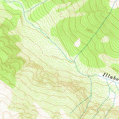 United States Geological Survey Snowking Mountain, WA (1966, 24000-Scale) digital map