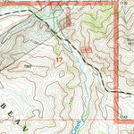 United States Geological Survey Snowline, MT (1997, 24000-Scale) digital map