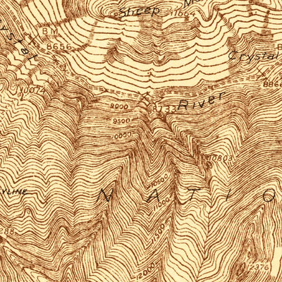 United States Geological Survey Snowmass Mountain, CO (1930, 48000-Scale) digital map