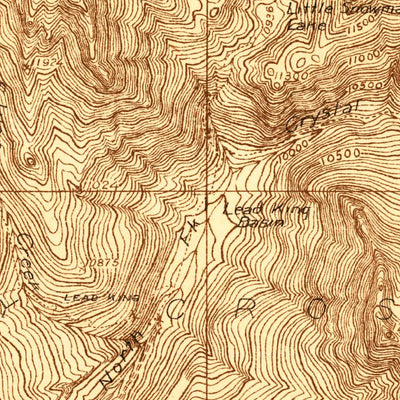 United States Geological Survey Snowmass Mountain, CO (1930, 48000-Scale) digital map