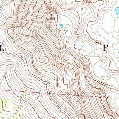 United States Geological Survey Snowmass Mountain, CO (1960, 24000-Scale) digital map
