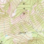 United States Geological Survey Snowshoe Peak, MT (1966, 24000-Scale) digital map