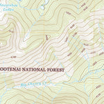 United States Geological Survey Snowshoe Peak, MT (2020, 24000-Scale) digital map