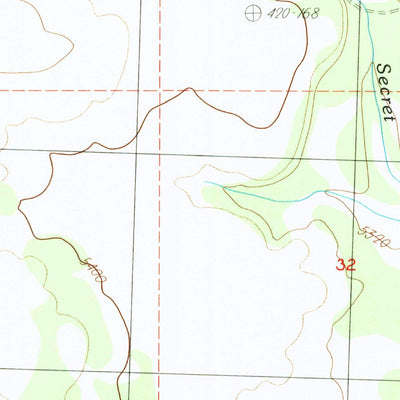 United States Geological Survey Snowstorm Mountain, CA (1989, 24000-Scale) digital map