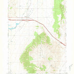 United States Geological Survey Snowville, UT (1968, 24000-Scale) digital map