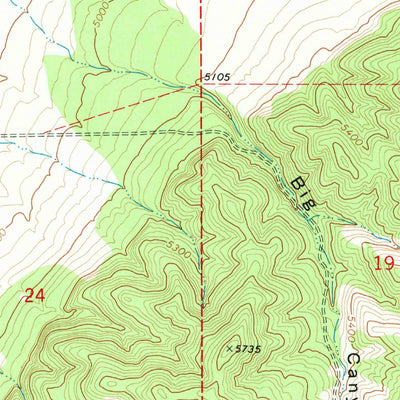 United States Geological Survey Snowville, UT (1968, 24000-Scale) digital map
