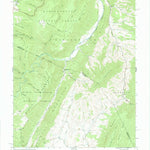 United States Geological Survey Snowy Mountain, WV-VA (1969, 24000-Scale) digital map
