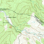United States Geological Survey Snowy Mountain, WV-VA (1969, 24000-Scale) digital map