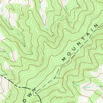 United States Geological Survey Snowy Mountain, WV-VA (1969, 24000-Scale) digital map