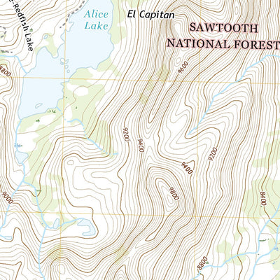 United States Geological Survey Snowyside Peak, ID (2020, 24000-Scale) digital map