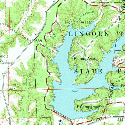 United States Geological Survey Snyder, IL (1964, 24000-Scale) digital map