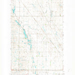 United States Geological Survey Snyder Lake, ND (1962, 24000-Scale) digital map