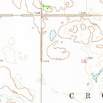 United States Geological Survey Snyder Lake, ND (1962, 24000-Scale) digital map