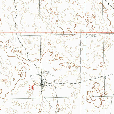 United States Geological Survey Snyder Lake, NE (1985, 24000-Scale) digital map