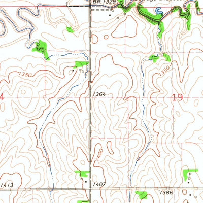 United States Geological Survey Snyder, NE (1966, 24000-Scale) digital map
