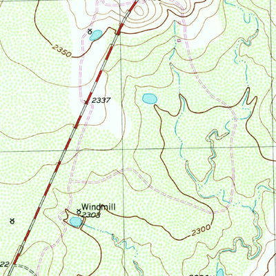 United States Geological Survey Snyder, TX (1952, 24000-Scale) digital map