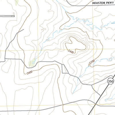 United States Geological Survey Snyder, TX (2022, 24000-Scale) digital map