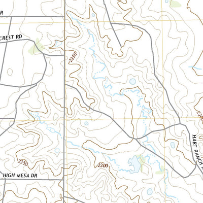 United States Geological Survey Snyder, TX (2022, 24000-Scale) digital map