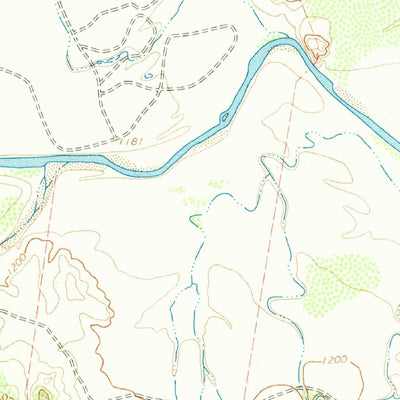 United States Geological Survey Soap Creek, TX (1966, 24000-Scale) digital map