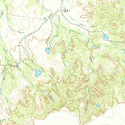 United States Geological Survey Soap Creek, TX (1966, 24000-Scale) digital map