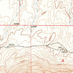 United States Geological Survey Soap Holes, WY (1951, 24000-Scale) digital map