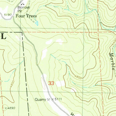 United States Geological Survey Soapstone Hill, CA (1979, 24000-Scale) digital map