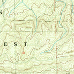 United States Geological Survey Soapstone Lake, OR (1985, 24000-Scale) digital map