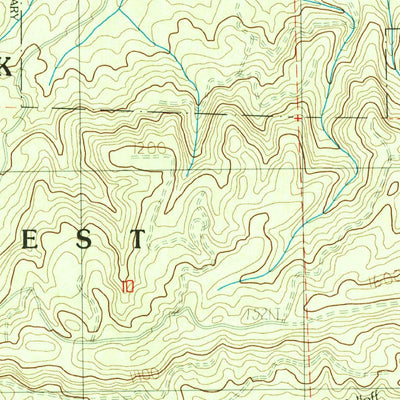 United States Geological Survey Soapstone Lake, OR (1985, 24000-Scale) digital map