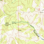 United States Geological Survey Soapy Dale Peak, WY (1956, 24000-Scale) digital map