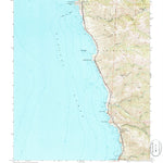 United States Geological Survey Soberanes Point, CA (1956, 24000-Scale) digital map