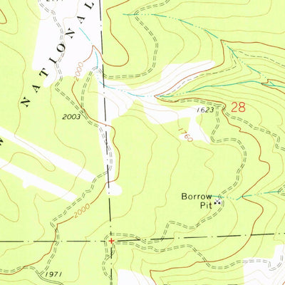 United States Geological Survey Socialist Valley, OR (1973, 24000-Scale) digital map