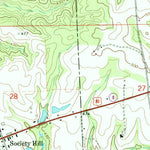 United States Geological Survey Society Hill, AL (1971, 24000-Scale) digital map