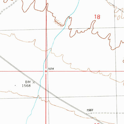 United States Geological Survey Socorro Mine, AZ (1990, 24000-Scale) digital map