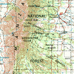 United States Geological Survey Socorro, NM (1954, 250000-Scale) digital map