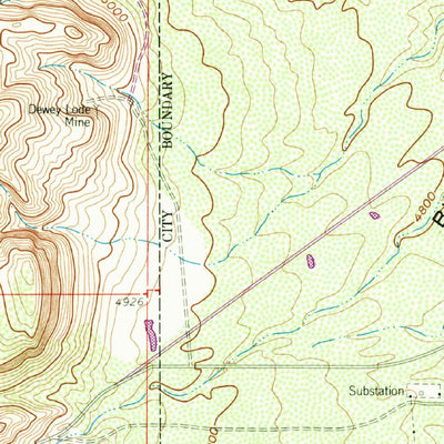 United States Geological Survey Socorro, NM (1959, 24000-Scale) digital map