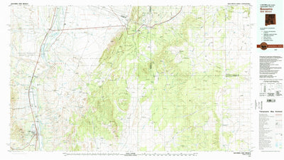 United States Geological Survey Socorro, NM (1979, 100000-Scale) digital map