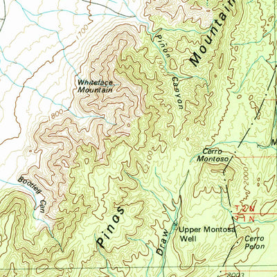 United States Geological Survey Socorro, NM (1979, 100000-Scale) digital map