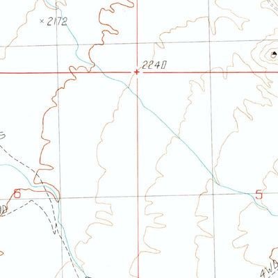 United States Geological Survey Socorro Peak, AZ (1989, 24000-Scale) digital map