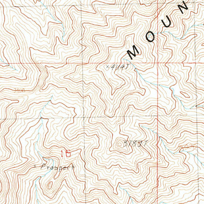 United States Geological Survey Socorro Peak, AZ (1989, 24000-Scale) digital map