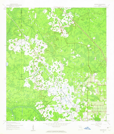 United States Geological Survey Socrum, FL (1944, 24000-Scale) digital map