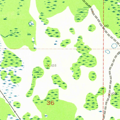 United States Geological Survey Socrum, FL (1944, 24000-Scale) digital map