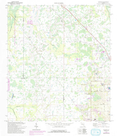 United States Geological Survey Socrum, FL (1975, 24000-Scale) digital map