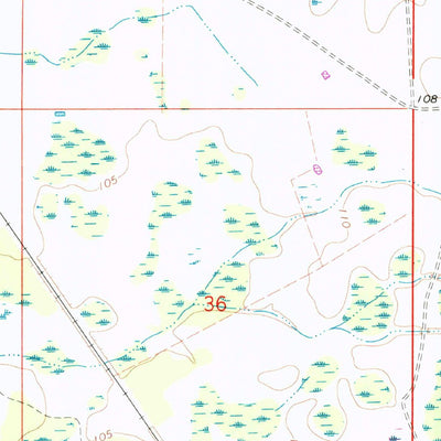 United States Geological Survey Socrum, FL (1975, 24000-Scale) digital map