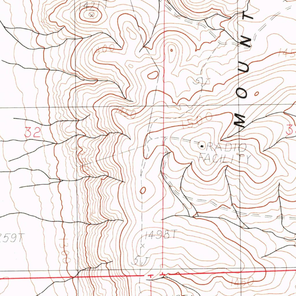 Sod House, NV (1982, 24000-Scale) Map by United States Geological ...