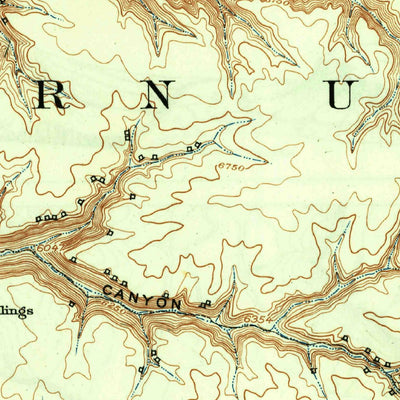 United States Geological Survey Soda Canyon, CO (1915, 62500-Scale) digital map