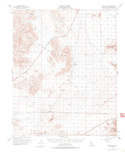 United States Geological Survey Soda Lake, CA (1956, 62500-Scale) digital map