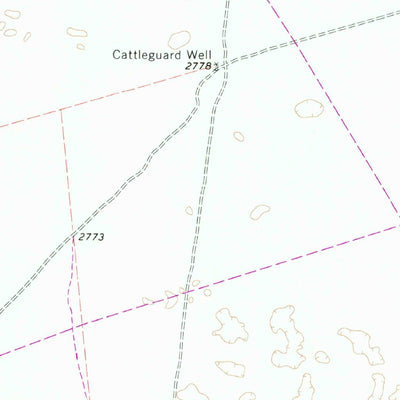 United States Geological Survey Soda Lake NE, TX (1968, 24000-Scale) digital map