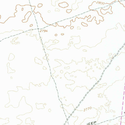 United States Geological Survey Soda Lake NE, TX (1968, 24000-Scale) digital map