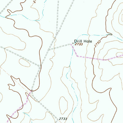 United States Geological Survey Soda Lake NW, TX (1967, 24000-Scale) digital map