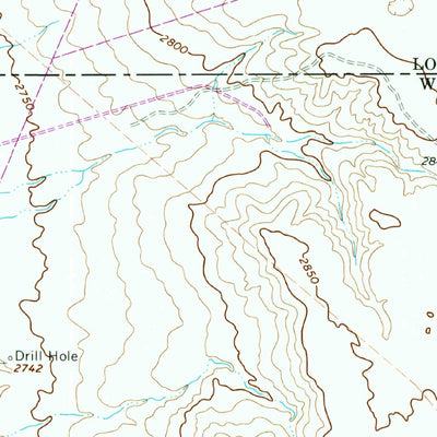 United States Geological Survey Soda Lake NW, TX (1967, 24000-Scale) digital map